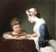 Jean Baptiste Simeon Chardin the young schoolmistress china oil painting reproduction